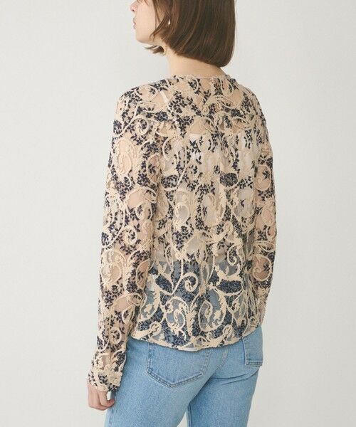 GRACE CONTINENTAL / グレースコンチネンタル シャツ・ブラウス | ボウタイ付レースブラウス | 詳細3