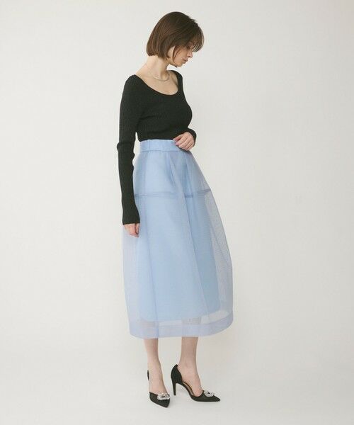 GRACE CONTINENTAL / グレースコンチネンタル ニット・セーター | ハイゲージラメニットトップ | 詳細8