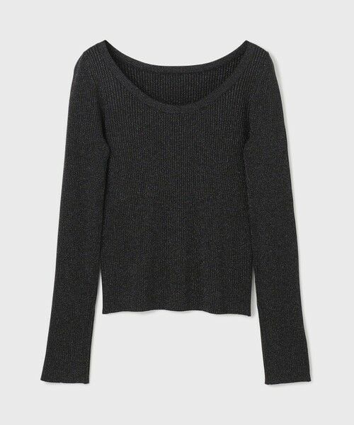 GRACE CONTINENTAL / グレースコンチネンタル ニット・セーター | ハイゲージラメニットトップ | 詳細10