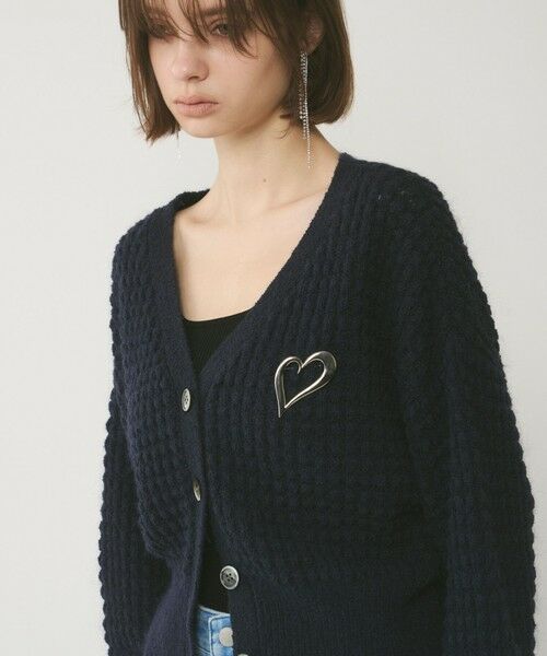 GRACE CONTINENTAL / グレースコンチネンタル ブローチ・コサージュ | ハートチャンキーブローチ | 詳細3