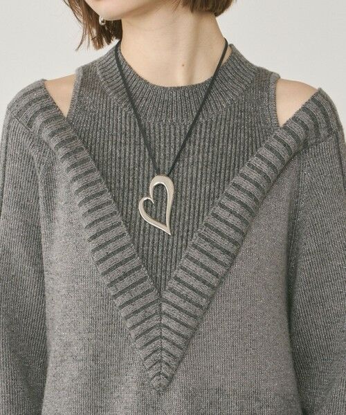 GRACE CONTINENTAL / グレースコンチネンタル ネックレス・ペンダント・チョーカー | ハートチャンキーネックレス | 詳細6