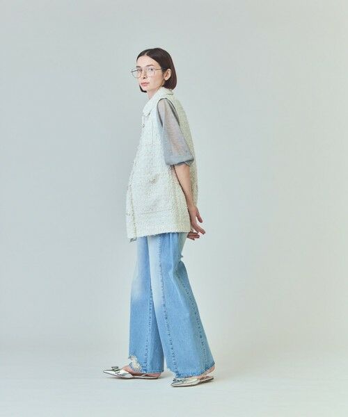 GRACE CONTINENTAL / グレースコンチネンタル ベスト | ツイードカバーオールジレ | 詳細1