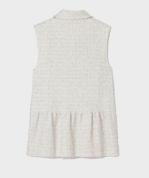 GRACE CONTINENTAL / グレースコンチネンタル ベスト | ツイードカバーオールジレ | 詳細12