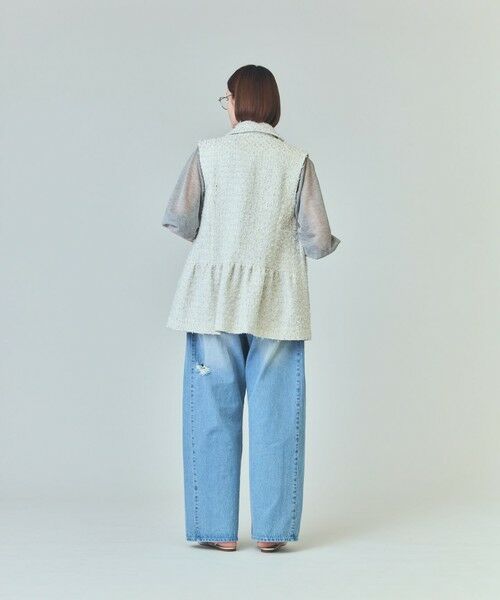 GRACE CONTINENTAL / グレースコンチネンタル ベスト | ツイードカバーオールジレ | 詳細2