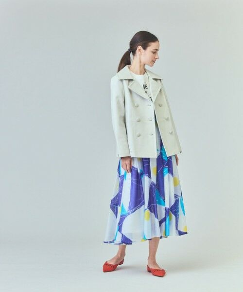 GRACE CONTINENTAL / グレースコンチネンタル ピーコート | ラムレザーPコート | 詳細6