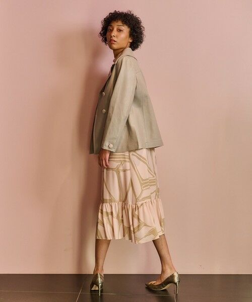 GRACE CONTINENTAL / グレースコンチネンタル ピーコート | ラムレザーPコート | 詳細21