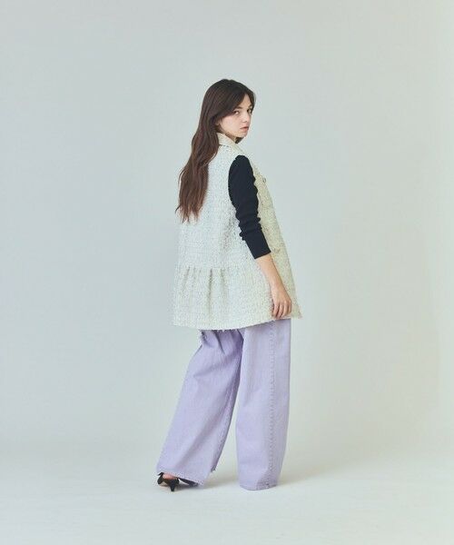 GRACE CONTINENTAL / グレースコンチネンタル デニムパンツ | ドロストウエストデニムパンツ | 詳細3