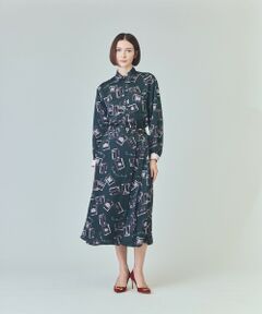 GRACE CONTINENTAL / グレースコンチネンタル ロング・マキシ丈スカート | トランププリントラップスカート