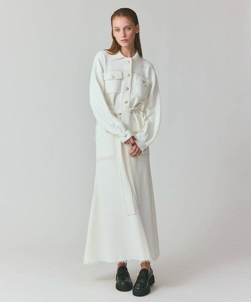 GRACE CONTINENTAL / グレースコンチネンタル ロング・マキシ丈スカート | ミラノリブロングスカート | 詳細6