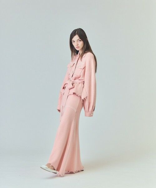 GRACE CONTINENTAL / グレースコンチネンタル ロング・マキシ丈スカート | ミラノリブロングスカート | 詳細9