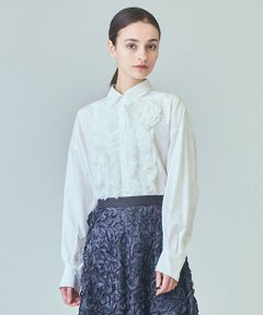 GRACE CONTINENTAL / グレースコンチネンタル シャツ・ブラウス | コサージュドレスシャツ