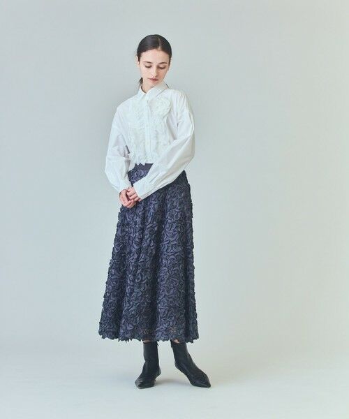 GRACE CONTINENTAL / グレースコンチネンタル シャツ・ブラウス | コサージュドレスシャツ | 詳細2