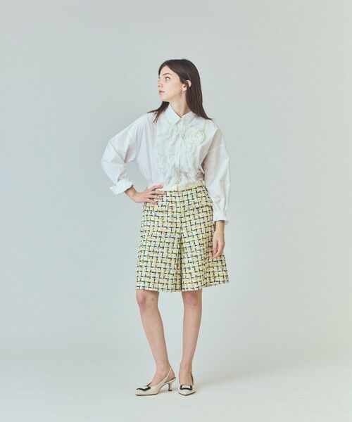 GRACE CONTINENTAL / グレースコンチネンタル シャツ・ブラウス | コサージュドレスシャツ | 詳細4