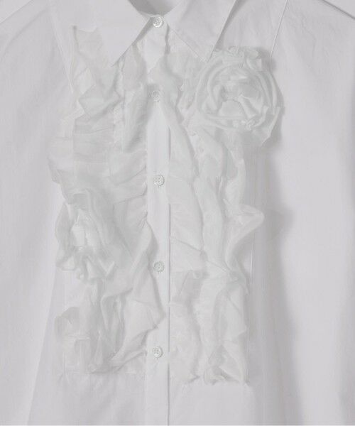 GRACE CONTINENTAL / グレースコンチネンタル シャツ・ブラウス | コサージュドレスシャツ | 詳細9