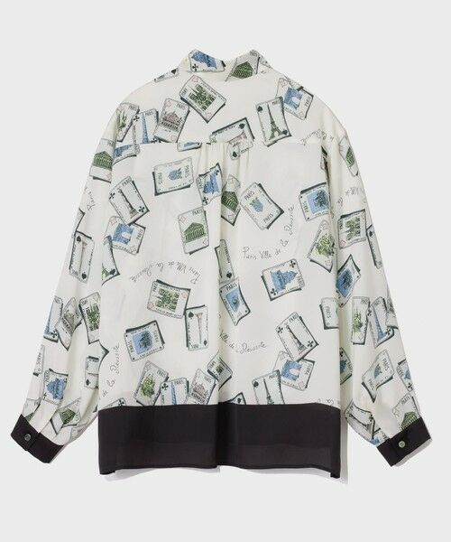 GRACE CONTINENTAL / グレースコンチネンタル シャツ・ブラウス | トランププリントブラウス | 詳細7