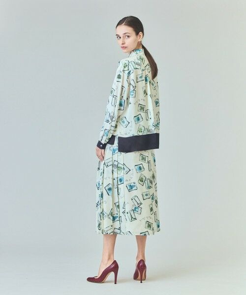 GRACE CONTINENTAL / グレースコンチネンタル シャツ・ブラウス | トランププリントブラウス | 詳細3