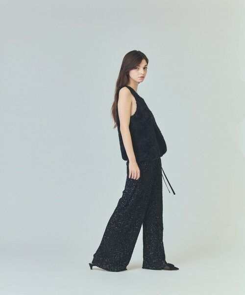 GRACE CONTINENTAL / グレースコンチネンタル その他トップス | チュールフェザータンクトップ | 詳細13