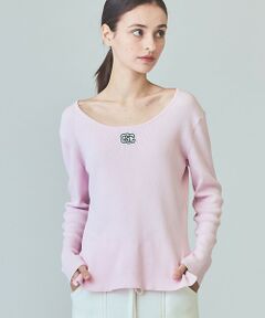 GRACE CONTINENTAL / グレースコンチネンタル ニット・セーター | ロゴ刺繍リブトップ