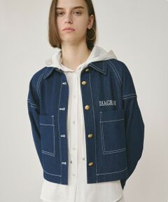 GRACE CONTINENTAL / グレースコンチネンタル Gジャン・デニムジャケット | ラグランショートシャツジャケット