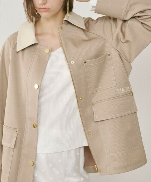 GRACE CONTINENTAL / グレースコンチネンタル Gジャン・デニムジャケット | カバーオールジャケット | 詳細4