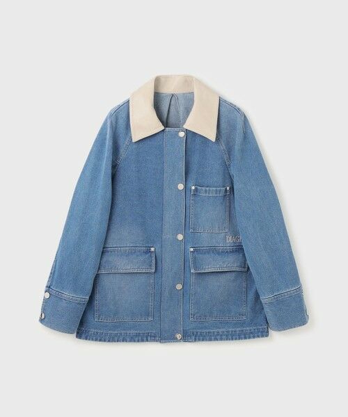 GRACE CONTINENTAL / グレースコンチネンタル Gジャン・デニムジャケット | カバーオールジャケット | 詳細17
