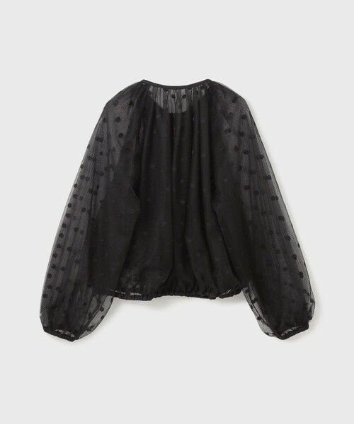 GRACE CONTINENTAL / グレースコンチネンタル ブルゾン | チュールノーカラーブルゾン | 詳細19