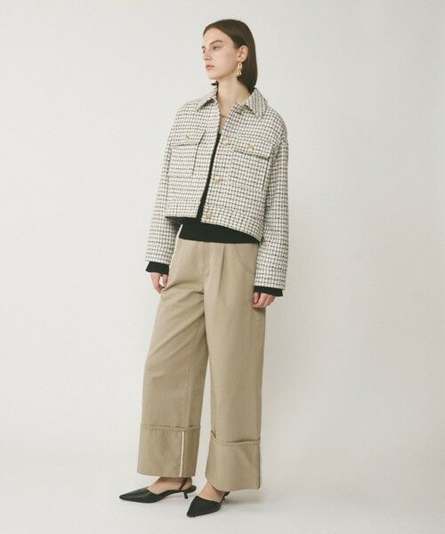 GRACE CONTINENTAL / グレースコンチネンタル ブルゾン | チェックツイードブルゾン | 詳細1