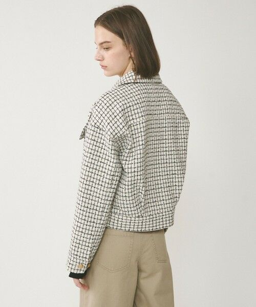 GRACE CONTINENTAL / グレースコンチネンタル ブルゾン | チェックツイードブルゾン | 詳細5