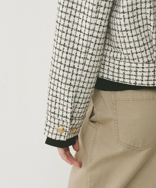 GRACE CONTINENTAL / グレースコンチネンタル ブルゾン | チェックツイードブルゾン | 詳細6