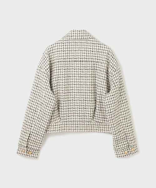 GRACE CONTINENTAL / グレースコンチネンタル ブルゾン | チェックツイードブルゾン | 詳細8