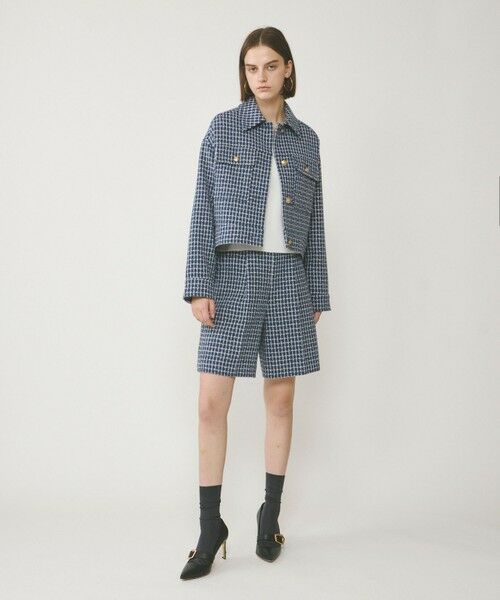 GRACE CONTINENTAL / グレースコンチネンタル ブルゾン | チェックツイードブルゾン | 詳細10