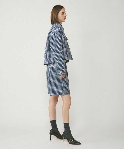 GRACE CONTINENTAL / グレースコンチネンタル ブルゾン | チェックツイードブルゾン | 詳細11