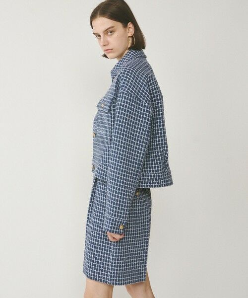 GRACE CONTINENTAL / グレースコンチネンタル ブルゾン | チェックツイードブルゾン | 詳細12