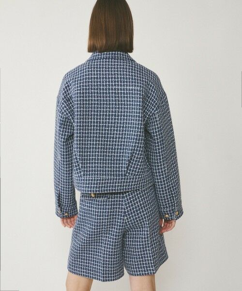 GRACE CONTINENTAL / グレースコンチネンタル ブルゾン | チェックツイードブルゾン | 詳細13