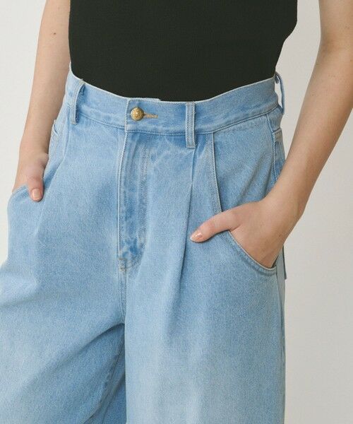 GRACE CONTINENTAL / グレースコンチネンタル その他パンツ | ロールアップワイドパンツ | 詳細4