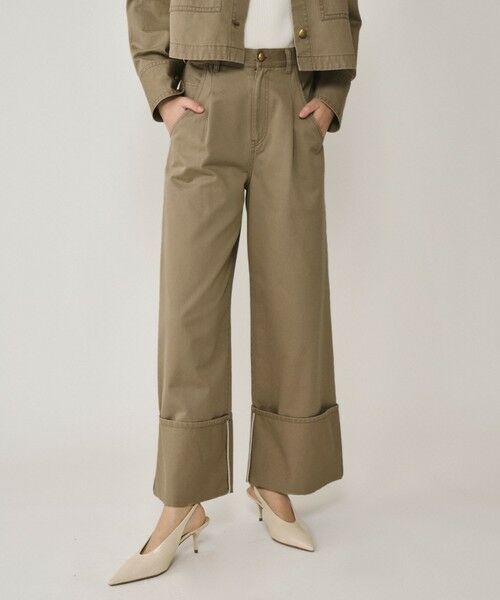 GRACE CONTINENTAL / グレースコンチネンタル その他パンツ | ロールアップワイドパンツ | 詳細13