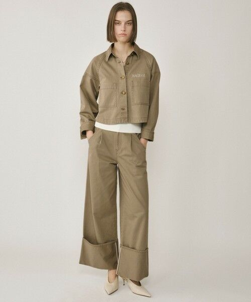 GRACE CONTINENTAL / グレースコンチネンタル その他パンツ | ロールアップワイドパンツ | 詳細14