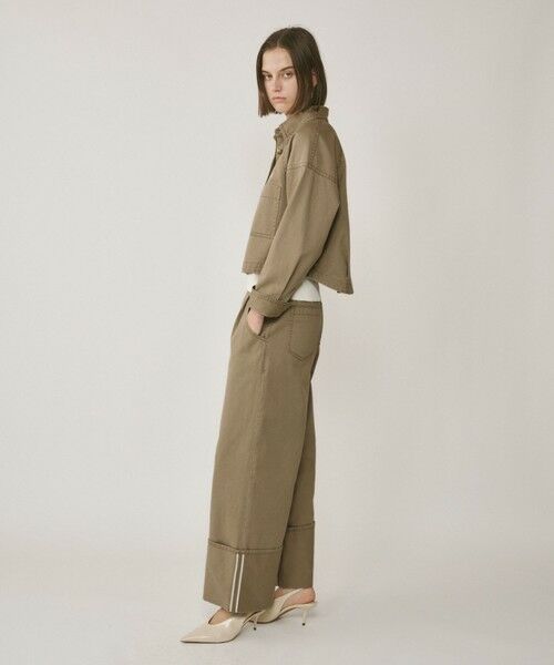 GRACE CONTINENTAL / グレースコンチネンタル その他パンツ | ロールアップワイドパンツ | 詳細15