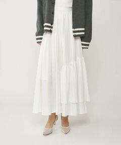 GRACE CONTINENTAL / グレースコンチネンタル ロング・マキシ丈スカート | イレギュラーギャザースカート