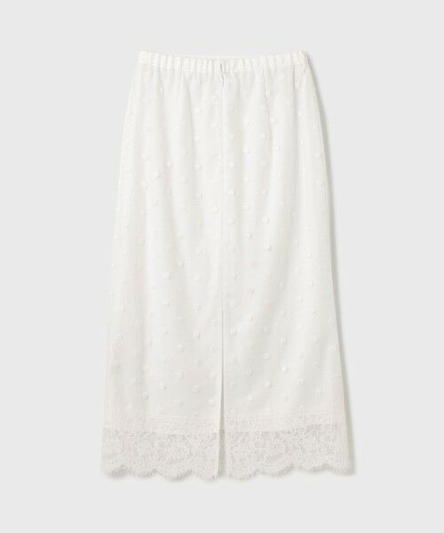 GRACE CONTINENTAL / グレースコンチネンタル ロング・マキシ丈スカート | ドットチュールタイトスカート | 詳細8