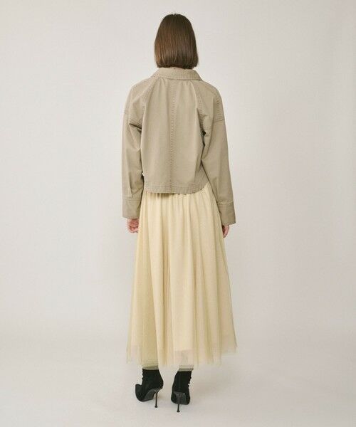 GRACE CONTINENTAL / グレースコンチネンタル ミニ・ひざ丈スカート | ラメチュールスカート | 詳細2