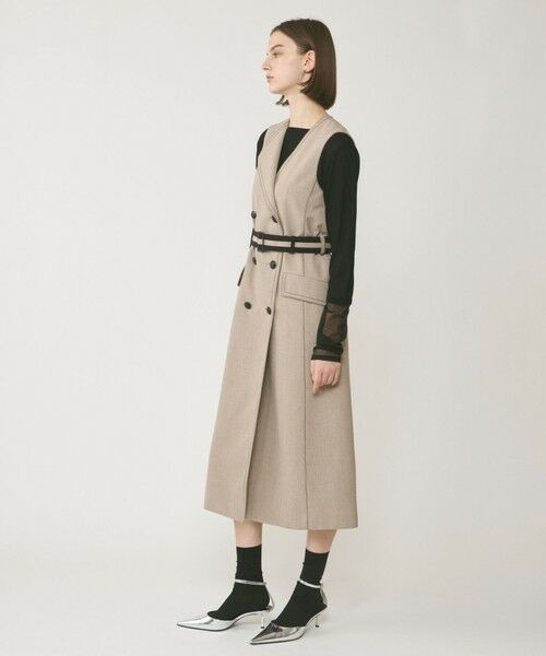 GRACE CONTINENTAL / グレースコンチネンタル ロング・マキシ丈ワンピース | アシンメトリーカラーワンピース | 詳細2