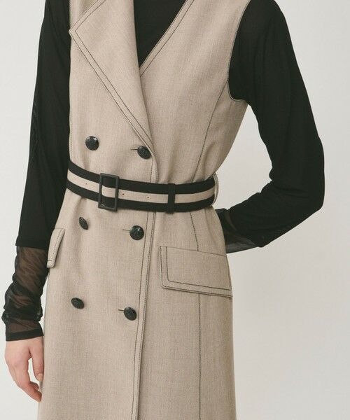 GRACE CONTINENTAL / グレースコンチネンタル ロング・マキシ丈ワンピース | アシンメトリーカラーワンピース | 詳細5