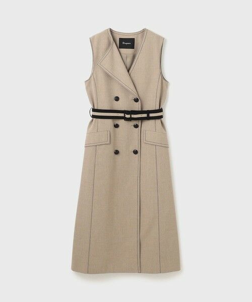 GRACE CONTINENTAL / グレースコンチネンタル ロング・マキシ丈ワンピース | アシンメトリーカラーワンピース | 詳細6