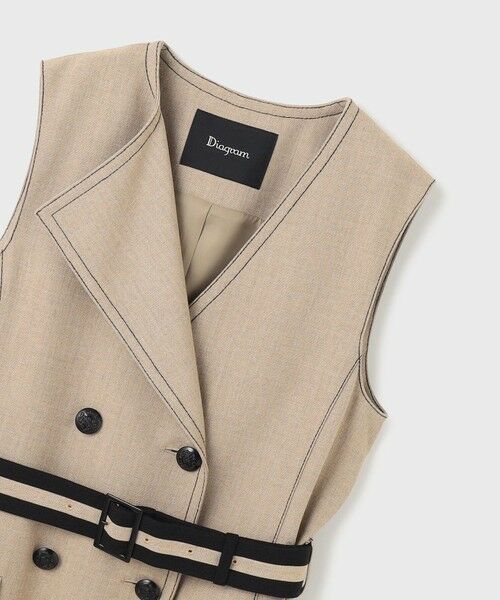 GRACE CONTINENTAL / グレースコンチネンタル ロング・マキシ丈ワンピース | アシンメトリーカラーワンピース | 詳細8