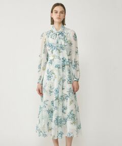 GRACE CONTINENTAL / グレースコンチネンタル ロング・マキシ丈ワンピース | フラワーレイヤーワンピース