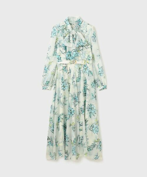 GRACE CONTINENTAL / グレースコンチネンタル ロング・マキシ丈ワンピース | フラワーレイヤーワンピース | 詳細6