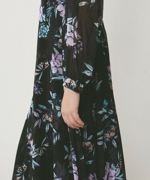 GRACE CONTINENTAL / グレースコンチネンタル ロング・マキシ丈ワンピース | フラワーレイヤーワンピース | 詳細10