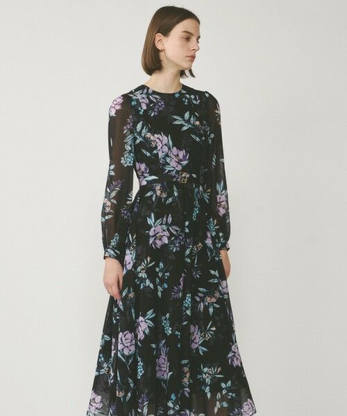 GRACE CONTINENTAL / グレースコンチネンタル ロング・マキシ丈ワンピース | フラワーレイヤーワンピース | 詳細12