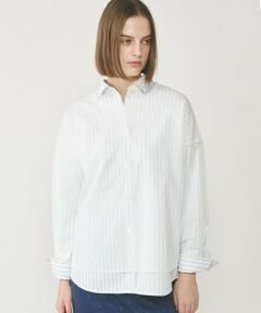 GRACE CONTINENTAL / グレースコンチネンタル シャツ・ブラウス | チュールレイヤードシャツ